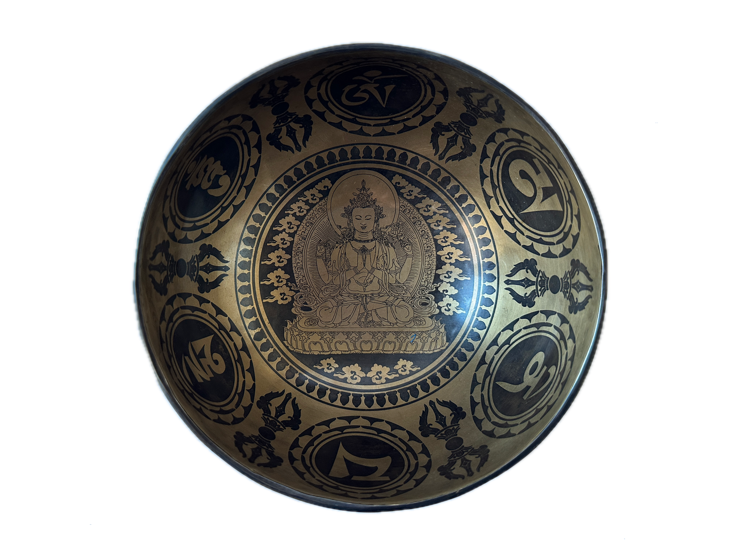 Tibet Chenrezig Klangschale 740g