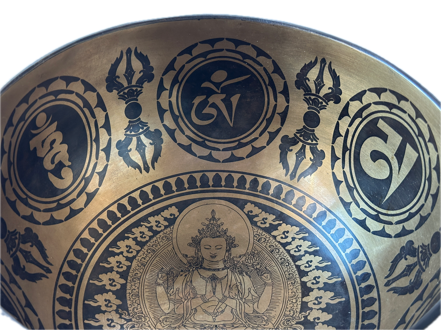 Tibet Chenrezig Klangschale 740g