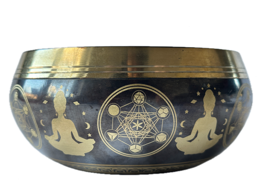 Yoga-Tantra Klangschale – Fokus & Meditation - Nepal 740g